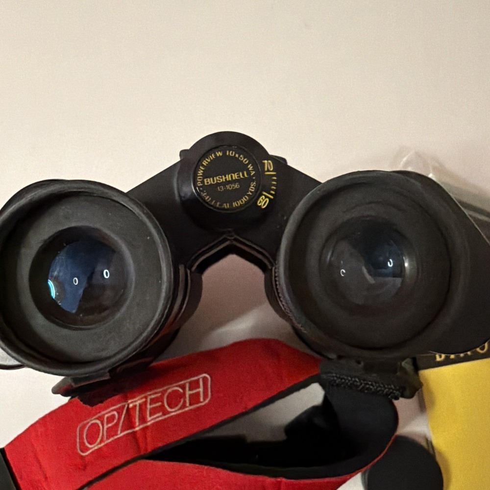 Bushnell PowerView 13-1056 Wide Angle Binoculars Black 10x50 341ft at 1000yds - Picture 5 of 11